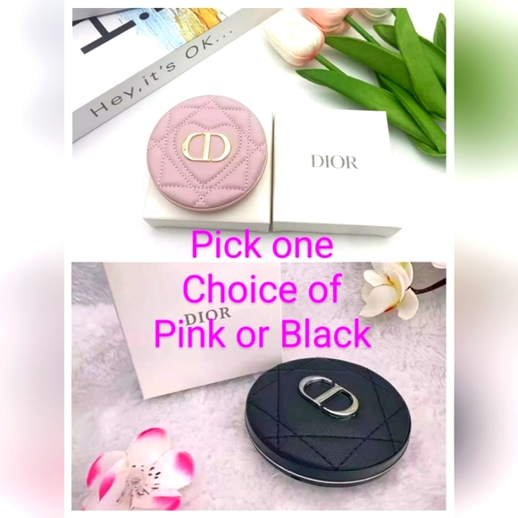 Christian Dior NIB Mirror (Choice of black and pink) - Picture 1 of 7